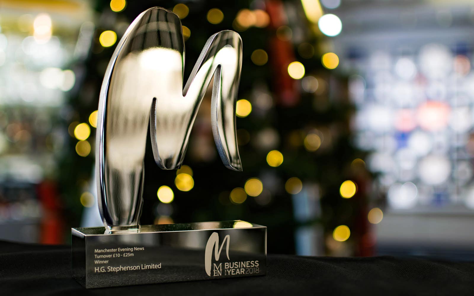 Stephensons were proud to accept the 2018 MEN Business of the Year Award in the £10-25m turnover category